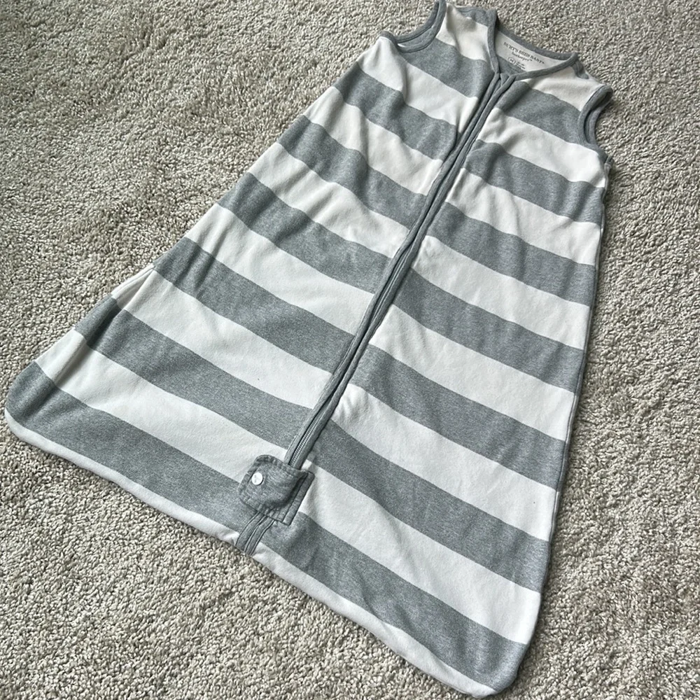 Burts Bees Bundle Bee Keeper Sleep Sack, Organic Crib Sheet & Onsie 6-12 Months - Picture 4 of 16